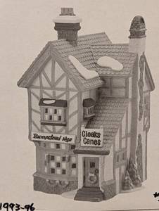 Seven Dept 56 Dickens Village Houses