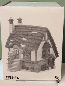 Eight Dept 56 Dickens Village Houses