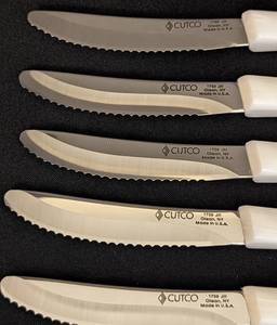 Set of Six Cutco Steak Knifes