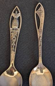 Sterling Silver Souvenir Spoons