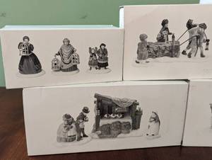 Dept 56 Dickens Village Accessories and People