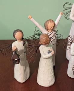 Willow Tree Figurines and Trinket Box