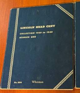 Three Lincoln Head Penny Partial Collections