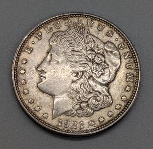 1921-D Morgan Silver Dollar