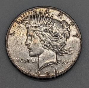 1926 Silver Peace Dollar