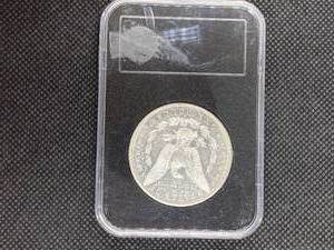 1889-S High Grade Morgan Silver Dollar in holder Better Date