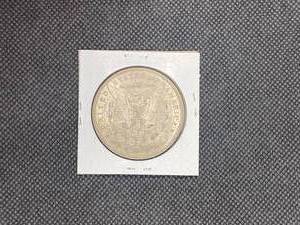 1896 Morgan Silver Dollar Marked MS63 When Purchased