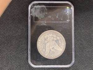 1898 Morgan Silver Dollar in holder