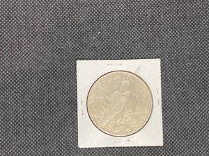 1922-D Peace Silver Dollar Marked MS63 When Purchased