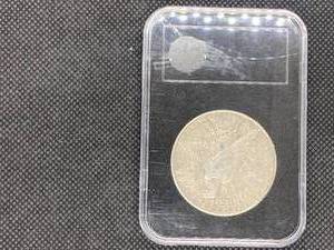 1934-S Peace Silver Dollar in holder Better Date