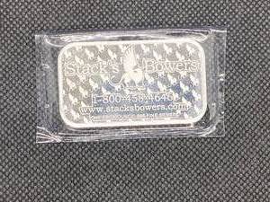 2022 Stacks & Bowers 1 Oz. Silver Bar