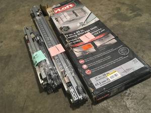 Lot of Assorted Shelving Units Various Models and Conditions Customer Returns See Pictures