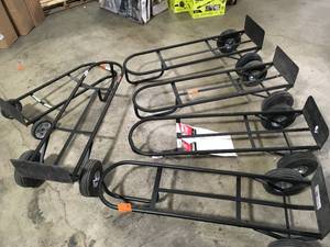 Lot of Milwaukee 800 lb. Capacity D-Handle Hand Truck Customer Returns See Pictures