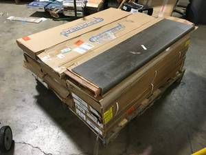 Pallet of Assorted Mixed Flooring Various Models and Conditions   Customer Returns See Pictures