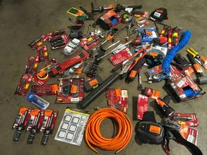 Lot of Hand Tools and Hardware Various Models and Conditions Customer Returns See Pictures
