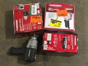 Lot of Husky Power Tools  Various  Conditions Customer Returns See Pictures