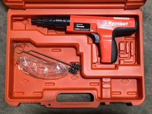 Ramset MasterShot 0.22 Caliber Powder Actuated Tool Used  Customer Returns See Pictures