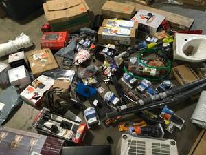 Huge Lot of Misc. Items and Hardware Various Models and Conditions  Customer Returns See Pictures