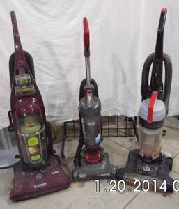 lot 18 image: TWO vacuum cleaners One for the home and an extra for upstairs, the cabin, or man cave, PLUS a pet care shampooer