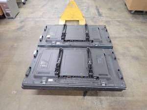 lot 60 image: Lot of 4 NEC&nbspX554UN Commercial displays  55 stacking screens, can form a giant screen  power cables included for all units  no remotes