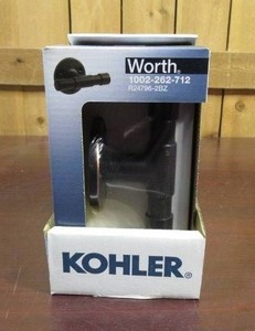 THREE - KOHLER Worth Robe Hook in Oil-Rubbed Bronze