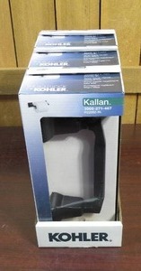 THREE - KOHLER Kallan Toilet Paper Holder in Matte Black