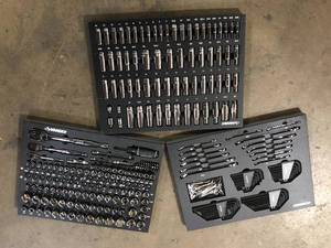lot 3 image: Husky Mechanics Tool Set in EVA Trays (290-Piece)  Customer Returns See Pictures