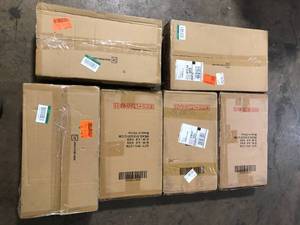 lot 26 image: Assorted Heavy Duty Steel Freestanding Garage Storage Shelving Units and more See Pics