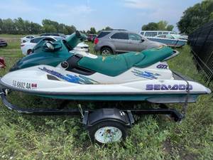 Seadoo GTX Jetski and trailer