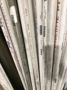 lot 7 image: 34IN SCHED 40 PLUMBING PIPING