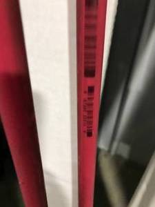 lot 8 image: 2 PIECES, RED PEX WATER PIPE