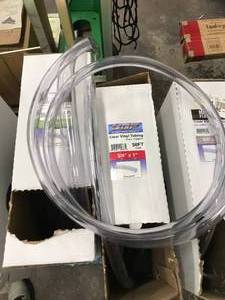 lot 39 image: ASSORTED CLEAR VINYL TUBING