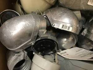 lot 60 image: ASSORTED ELECTRICAL SERVICE END CAPS