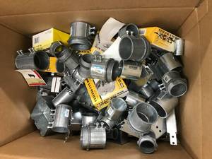 lot 123 image: ASSORTED GALVENIZED PLUMBING ITEMS