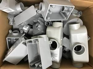 lot 127 image: PVC CONDUIT ELECTRICAL ITEMS