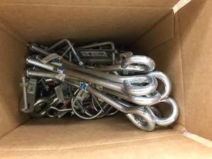 lot 148 image: ASSORTED EYEU-BOLTS