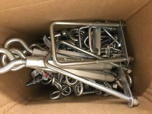 lot 149 image: ASSORTED EYEU-BOLTS