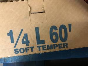 lot 166 image: 1 ROLL OF COPPER TUBING