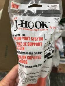 lot 174 image: PLUMBING J HOOKS