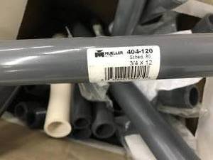 lot 183 image: ASSORTED PLUMBING GREY PVC
