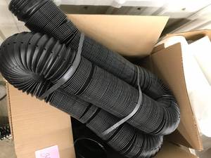 lot 205 image: ASSORTED BLACK PLUMBING ITEMS