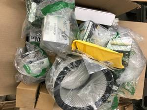 lot 229 image: BOX OF ASSORTED CARVEHICLE PARTS