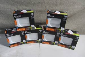 lot 11 image: 6 Pack Feit Electric 4 in. 50W Replacement Enhance Soft White (2700K) LED Recessed Downlight