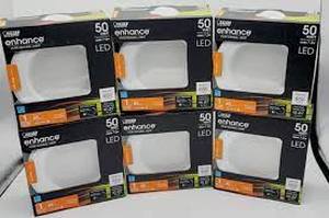 lot 9 image: 6 Pack Feit Electric 4 in. 50W Replacement Enhance Soft White (2700K) LED Recessed Downlight