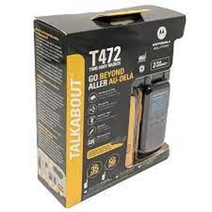 lot 30 image: Motorola Solutions Talkabout T472 Two-way Radios, 2-pack