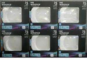 lot 41 image: 56 in. 75W Equivalent Soft White 2700K Dimmable CEC Integrated LED Retrofit White Recessed Light Trim Downlight(6-Pack)