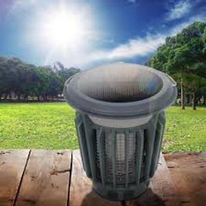 lot 60 image: Wisely Solar Bug Zapper Lantern