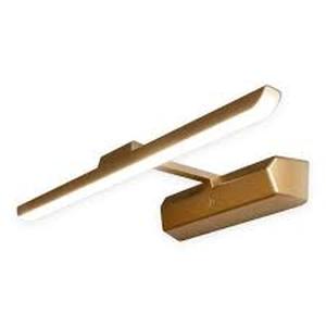lot 6 image: Westek Satin Gold 16 in. LED Swivel Picture Light with Remote Control