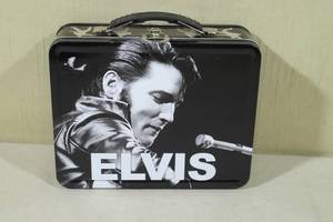 lot 15 image: Elvis Metal Lunch Box