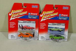 lot 26 image: Johnny Lightning Mopar Muscle Dodge Die Cast Cars